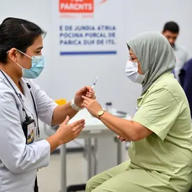 campanha de vacinação contra a gripe