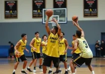 aulas de basquete masculino