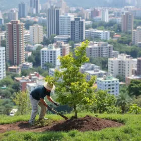 arborização urbana