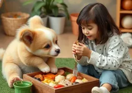 Brincando com Bento e Totó