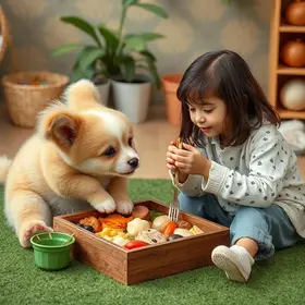 Brincando com Bento e Totó