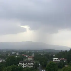 chuva e queda de temperatura