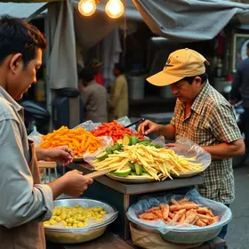 gastronomia de rua