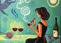 abertura da exposição jundiaí em tons de vinho