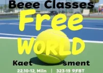 inscrições para aulas gratuitas de beach tennis